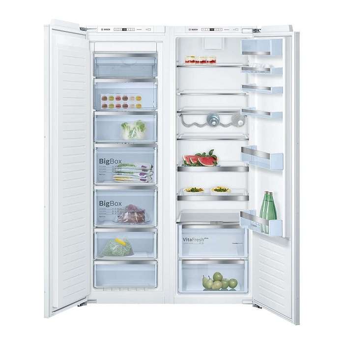 یخچال و فریزر دوقلو توکار بوش مدل bosch kir81af30- gin81ac30